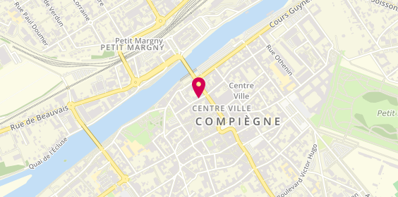 Plan de Les Artisannes, 5 Rue du Général Leclerc, 60200 Compiègne