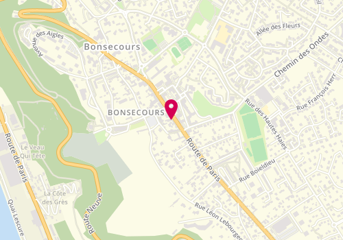 Plan de SARL Scc, 59 Route de Paris, 76240 Bonsecours