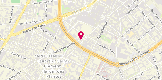 Plan de Dany Styl's, 71 Rue Saint Julien, 76100 Rouen