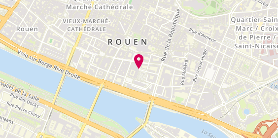 Plan de I.M.A, 4 Rue de l'Epicerie, 76000 Rouen