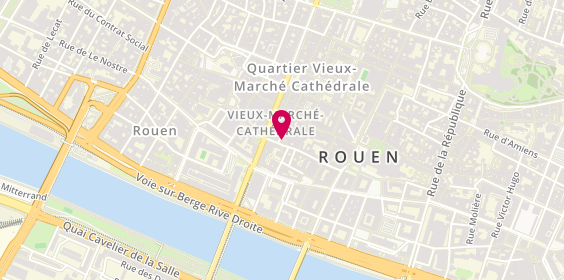 Plan de Salon du coiffeur mixte The House Of Beauty Rouen, 50 Rue Aux Ours, 76000 Rouen