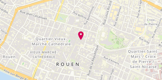 Plan de Camille Albane, 49 Rue de l'Hôpital, 76000 Rouen