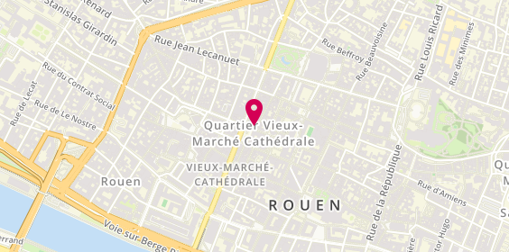 Plan de BURE Christophe, 10 Place Marechal Foch, 76000 Rouen