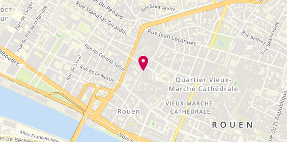 Plan de L'Atelier, 48 Rue de Fontenelle, 76000 Rouen