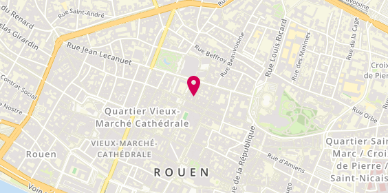 Plan de Le 5 d'Amelie, 5 Rue de l'École, 76000 Rouen