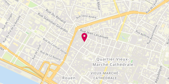 Plan de Maxime Coiffure Française, 46 Rue Cauchoise, 76000 Rouen