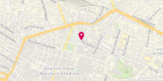 Plan de Coiffure Nathalie, 48 Rue Bouvreuil, 76000 Rouen