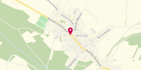 Plan de Bulles Color, 3 Rue de Crevecoeur, 60130 Bulles