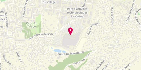 Plan de Saint Karl, La Vatine C. Commercial Carrefour, 76130 Mont-Saint-Aignan