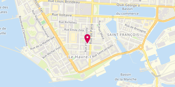 Plan de Kamel, 55 Rue Edouard Lang, 76600 Le Havre