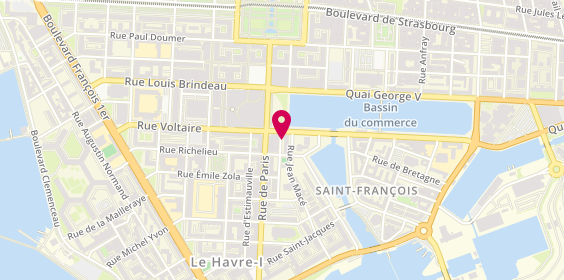 Plan de Rc Tendance, 40 Rue Gustave Lennier, 76600 Le Havre
