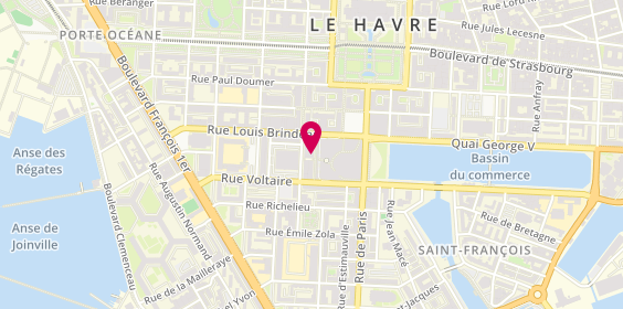 Plan de Paps Coiffure Esthétique, 37 Rue Racine, 76600 Le Havre