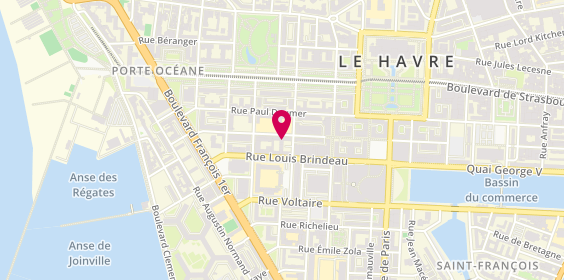 Plan de Le Local 44, 44 Rue Victor Hugo, 76600 Le Havre