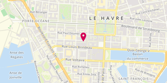 Plan de LE SALON - BARRIAU Charlotte Aline, 80 Rue Victor Hugo, 76600 Le Havre