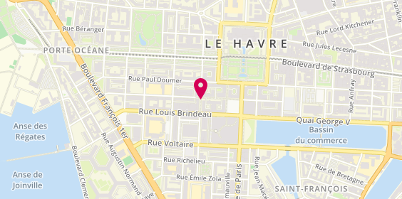 Plan de A S P Jean Louis David, 66 Rue Bernardin de Saint Pierre, 76600 Le Havre