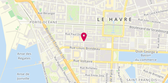 Plan de L'Atelier d'Ana, 48 Rue Victor Hugo, 76600 Le Havre
