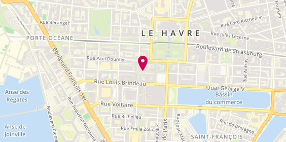 Plan de Claude Coiffure, 97 Rue Victor Hugo, 76600 Le Havre