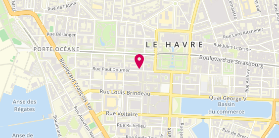 Plan de O'91 Coiff, 91 Rue Paul Doumer, 76600 Le Havre