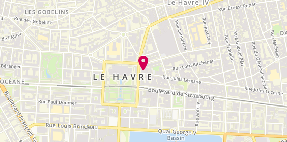 Plan de Jean-Louis David, 3 Rue Jules Lecesne, 76600 Le Havre