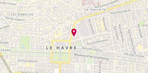 Plan de À l'Étage, 6 Rue Madame de Lafayette, 76600 Le Havre
