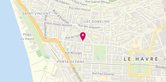 Plan de Les Ciseaux d'Amandine, 33 Rue Louis Philippe, 76600 Le Havre