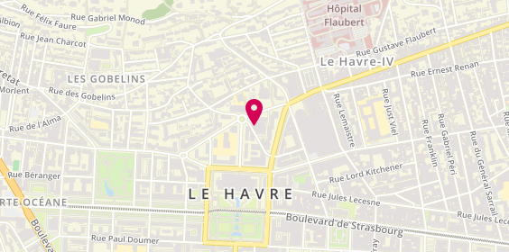 Plan de Tête à Tête Coiffure, 26 Rue Edouard Herriot, 76600 Le Havre