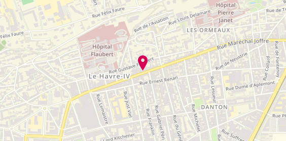 Plan de L&S Beauty, 105 avenue René Coty, 76600 Le Havre