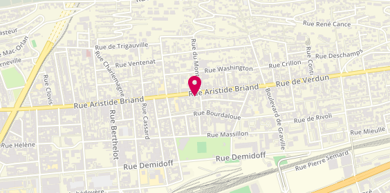 Plan de Leblond Coiffure, 346 Rue Aristide Briand, 76600 Le Havre