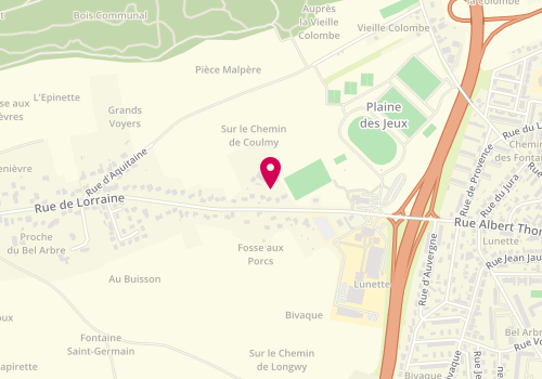 Plan de Salon Tousching, 179 Route de Lorraine, 54400 Cosnes-et-Romain
