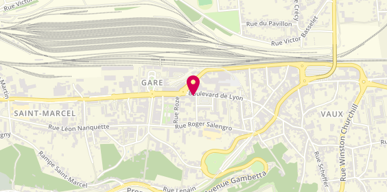 Plan de Boulevard de la Coiffure, 36 Boulevard de Lyon, 02000 Laon