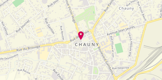 Plan de Ciseaux d'Aure, 3 place de l'Hôtel de Ville, 02300 Chauny