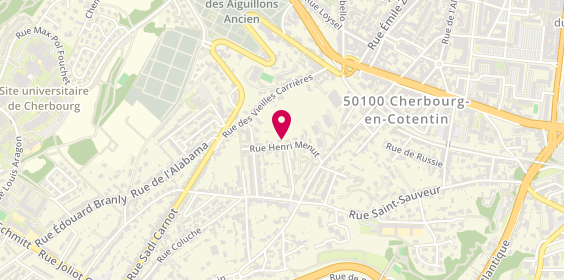 Plan de Pagodis Coiffure, Rue de L&#039;Ile de France Centre Commercial, 50130 Cherbourg-Octeville
