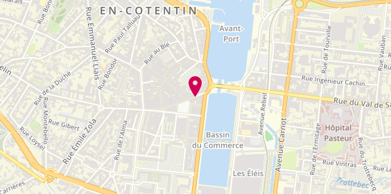 Plan de Élite coiffure, 24 Rue Maréchal Foch, 50100 Cherbourg-en-Cotentin