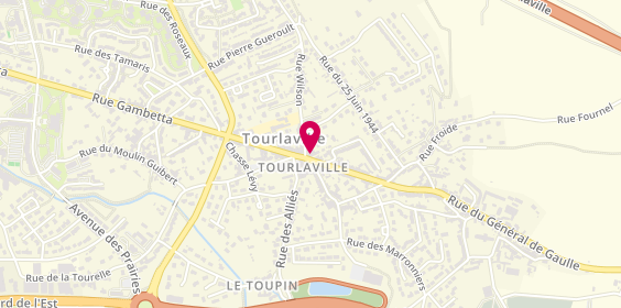 Plan de Stéphanie Coiffure, 207 place des Résistants, 50110 Cherbourg-en-Cotentin