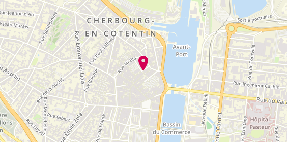 Plan de L'Atelier de Gilles, 40 Rue Grande Rue, 50100 Cherbourg-en-Cotentin