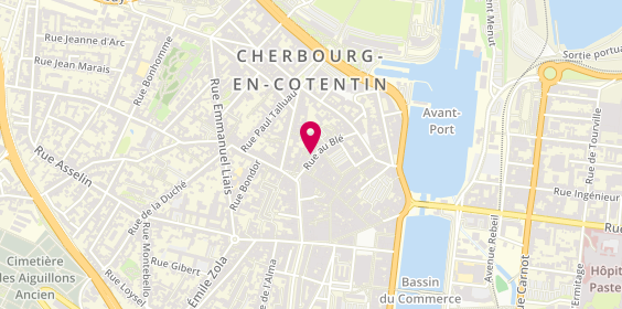 Plan de Nuances coiffure, 23 Rue au Blé, 50100 Cherbourg-en-Cotentin