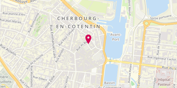 Plan de Les Nanas de Cherbourg, 7 Rue Boël Meslin, 50100 Cherbourg-en-Cotentin