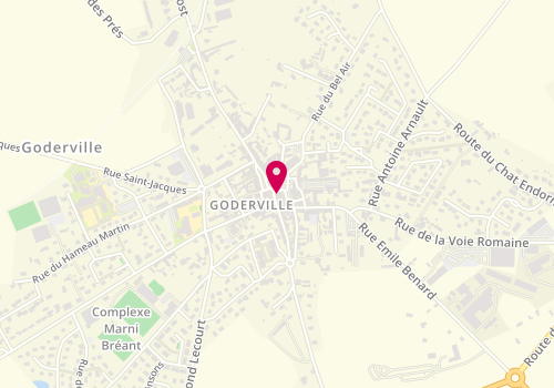 Plan de Coiffure Indigo, 2 place de Verdun, 76110 Goderville