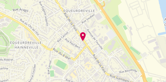 Plan de Zig Zag Coiffure, 113 Rue de la Paix - Equeurdreville, 50120 Cherbourg-en-Cotentin