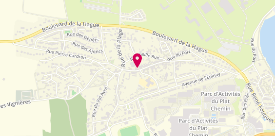 Plan de Hair Scoop, 11 Rue Roger Glinel, 50460 Cherbourg-en-Cotentin