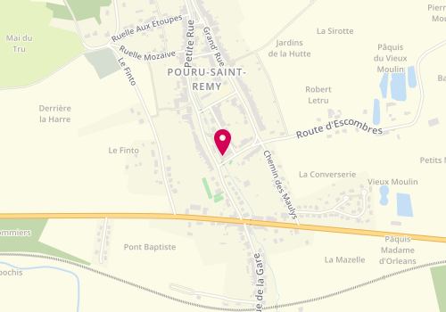 Plan de Lolita Coiffure, 1 Rue Massigny, 08140 Pouru-Saint-Remy