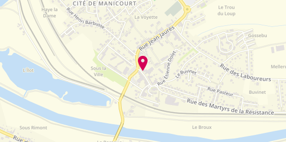 Plan de Coiffure Instinc'Tif', 26 Rue Jean Jaurès, 08160 Nouvion-sur-Meuse