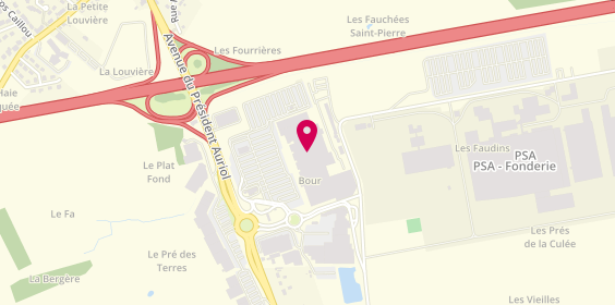 Plan de Franck Provost, Route Départementale 764 C.cial Cora, 08000 Villers-Semeuse