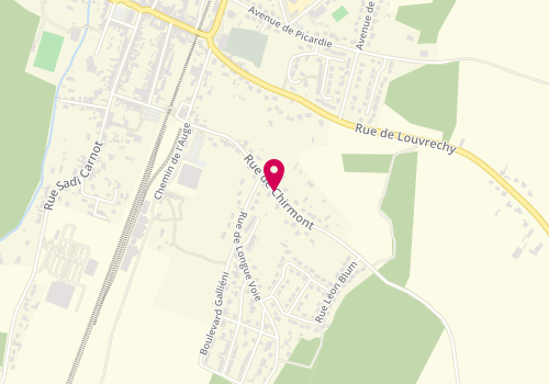 Plan de Inter Coif, Route de Chirmont, 80250 Ailly-sur-Noye