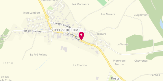 Plan de Mon Salon Chez Vous, 58 Grande Rue, 08440 Ville-sur-Lumes