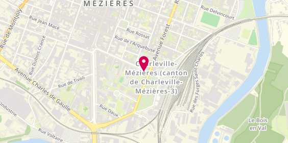 Plan de Casting, 40 avenue Jean Jaurès, 08000 Charleville-Mézières