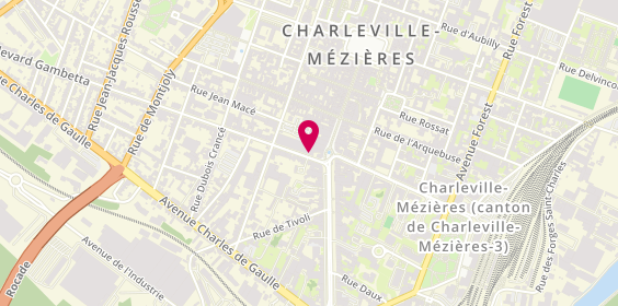 Plan de Coiffure Charles de Gonzague, 2 Boulevard Gambetta, 08000 Charleville-Mézières