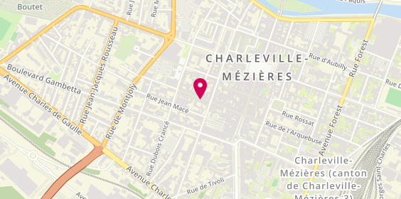 Plan de Luneo Coiffure Mixte, 49 Rue Bourbon, 08000 Charleville-Mézières