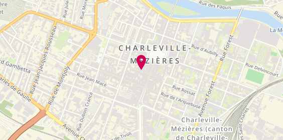 Plan de Dessange, 8 Rue Irénée Carré, 08000 Charleville-Mézières
