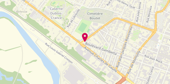 Plan de Aquarius Coiffure, 122 Boulevard Gambetta, 08000 Charleville-Mézières